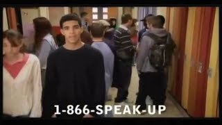PSA – Speak Up x Degrassi TNG: Aubrey Graham (Jimmy Brooks) – Gun Violence Prevention (2004)