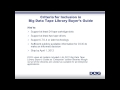 Presentation: Why Tape Matters in Big Data and Cloud