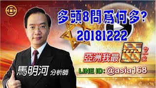 亞洲我最驫20181222 多頭8問為何多?