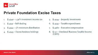 Private Foundations: The 5 deadly sins (or excises taxes)
