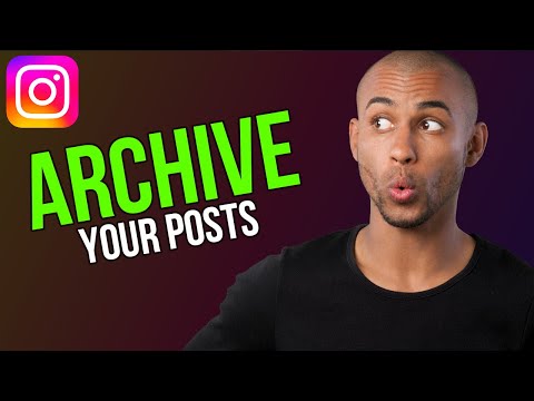 How to unarchive INSTAGRAM posts