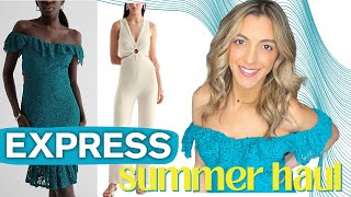 Unbelievable Summer Looks: Get Excited for this EXPRESS Try On Haul!!