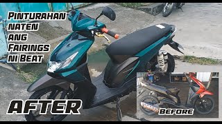 honda beat repaint