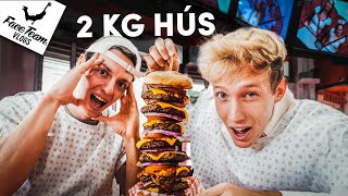 Las Vegas legnehezebb BURGER-Kihívása (20,000 kCal)