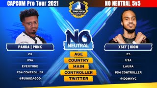 PANDA｜PUNK（ケン）vs XSET｜IDOM（ポイズン）『CAPCOM Pro Tour 2021 シーズンファイナル』NO NEUTRAL 5v5【Match 5】