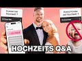 Hochzeits Q&A💍 Kosten , Regeln, Fails, Secrets | Jonathan und Alina