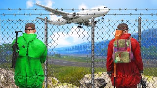 Breaking Into A Guarded Airport! (scum)