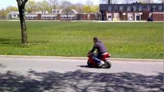 Lil'Red mini crotch rocket and others test runs 1