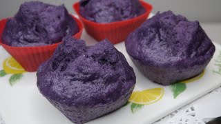 Steamed Purple Yam Bread