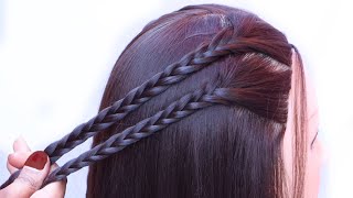 Amazing easy hairstyle - simple braide hairstyle | quick hairstyle | hairstyle 2024