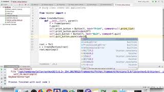 Python GUI: creating GUI application using class in Hindi