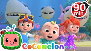 Baby Shark + Wheels on the bus & More Popular @CoComelon Kids Songs | Animals Cartoons for Kids