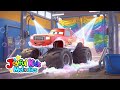 Monster Truck Car Washing Song + More Nursery Rhymes & Kids Songs - Joyful Kids Melodies