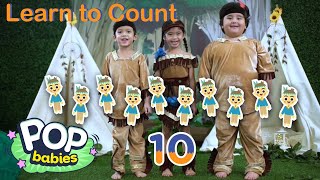 Learn To Count From 1 to 10 | Pop Babies