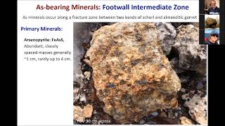 Arsenic minerals in the Emmons pegmatite, Greenwood, Maine - Hanson - eRMS 2022