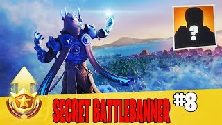 secret week 8 battle banner location guide in fortnite free battle pass banner in - fortnite 8 free tier