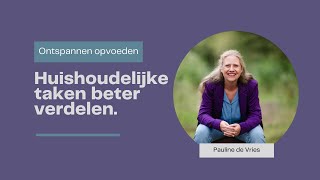 Hoe kunnen we de huishoudelijke taken beter verdelen?