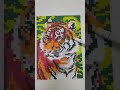 Tiger  pixel art  /  Aditya's Artistry