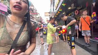 Songkran 14 Apr. 2023 at SOI 6 , Pattaya , Thailand (068)