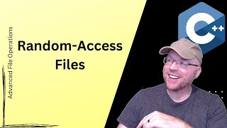 C++ Tutorial: File Random Access // How to fast forward and rewind through your files!