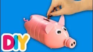 Piggy Bank|| How to make Piggy Bank|| BestOutOfWaste|| #shorts