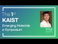 [KAIST Emerging Materials e-Symposium] Yi Cui