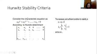 Lecture 13 Introduction to Stability Analysis of Control Systems