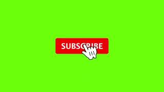 YouTube green screen subscribe button animation in 5 seconds with bell sound || No copyright