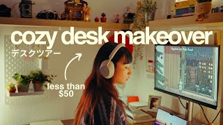 How I Stay Productive in My Cozy Workspace ✦ Q\u0026A and Desk Tour