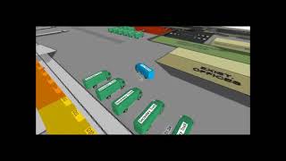Internal Truck Logistics Simulation in Simio
