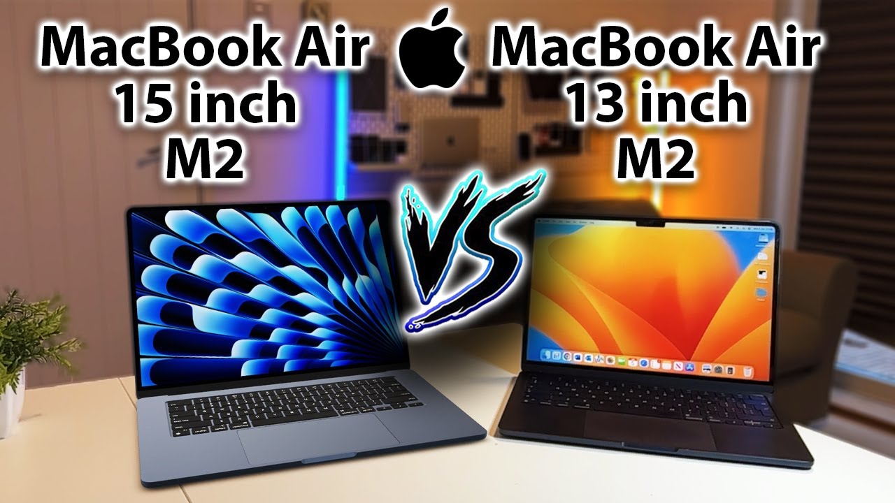 NEW 15 Inch MacBook Air VS 13 Inch MacBook Air REVIEW Of Specs! - YouTube