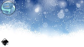 Vector graphics in Inkscape - Background with snowflakes - Creation process