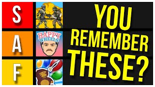 Ranking Flash Games From S to F Tier