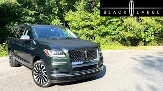 2024 Lincoln Navigator L Black Label: POV Start Up, Test Drive, Walkaround and Review