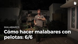 Aprende a hacer malabarismos con pelotas fácilmente - Gestos técnicos más complejos 6-6