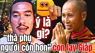 Giáp có ý đồ gì với thầy Tuệ khi nói \