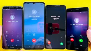 Crazy Incoming, Outgoing Mobile Calls HUAWEI Y6 Prime 2018, Samsung Galaxy A51, HUAWEI P9 lite