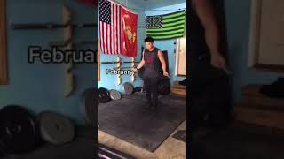 7 month Jump Rope Transformation.