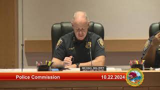 10.22.2024 Police Commission