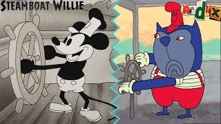 Disney's Steamboat Willie Redux By Joel Turssel | 2018 Full Color Animated Short