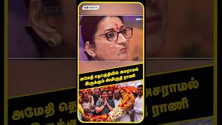 அமேதி தொகுதியில் அசராமல் இருக்கும் ஸ்மிருதி ராணி | SMIRUTHIIRANI