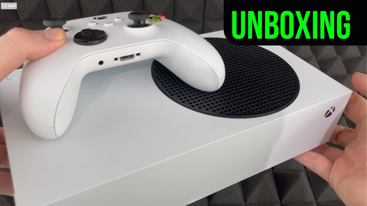 Xbox Series S 512GB Console Unboxing - YouTube