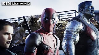 Deadpool 4K HDR | Scrapyard Scene - DMX