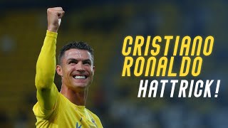 هاتريك كريستيانو رونالدو 🐐 في مرمى الطائي - Cristiano Ronaldo Hattrick || AlNassr -  AlTai