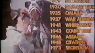 SECRETARIAT - 1973 Belmont Stakes - Part 6 (CBS)