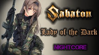 [Female Cover] SABATON – Lady of the Dark [NIGHTCORE by ANAHATA + Lyrics]