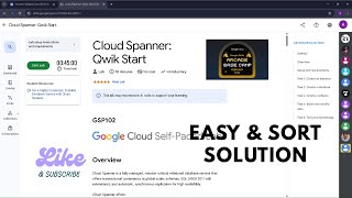 Cloud Spanner: Qwik Start GSP102 | Arcade Base Camp February 2026