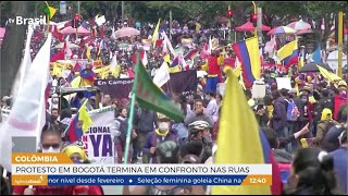 Colômbia tem dia de protestos contra a reforma tributária do país