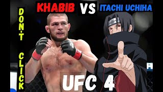 Khabib Nurmagomedov vs. Itachi Uchiha EA Sports UFC 4 Epic (Street Fighter)
