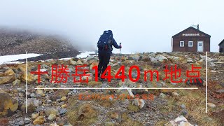 十勝岳1440ｍ  @2024年5月9日　まったりトレッキング in 北海道